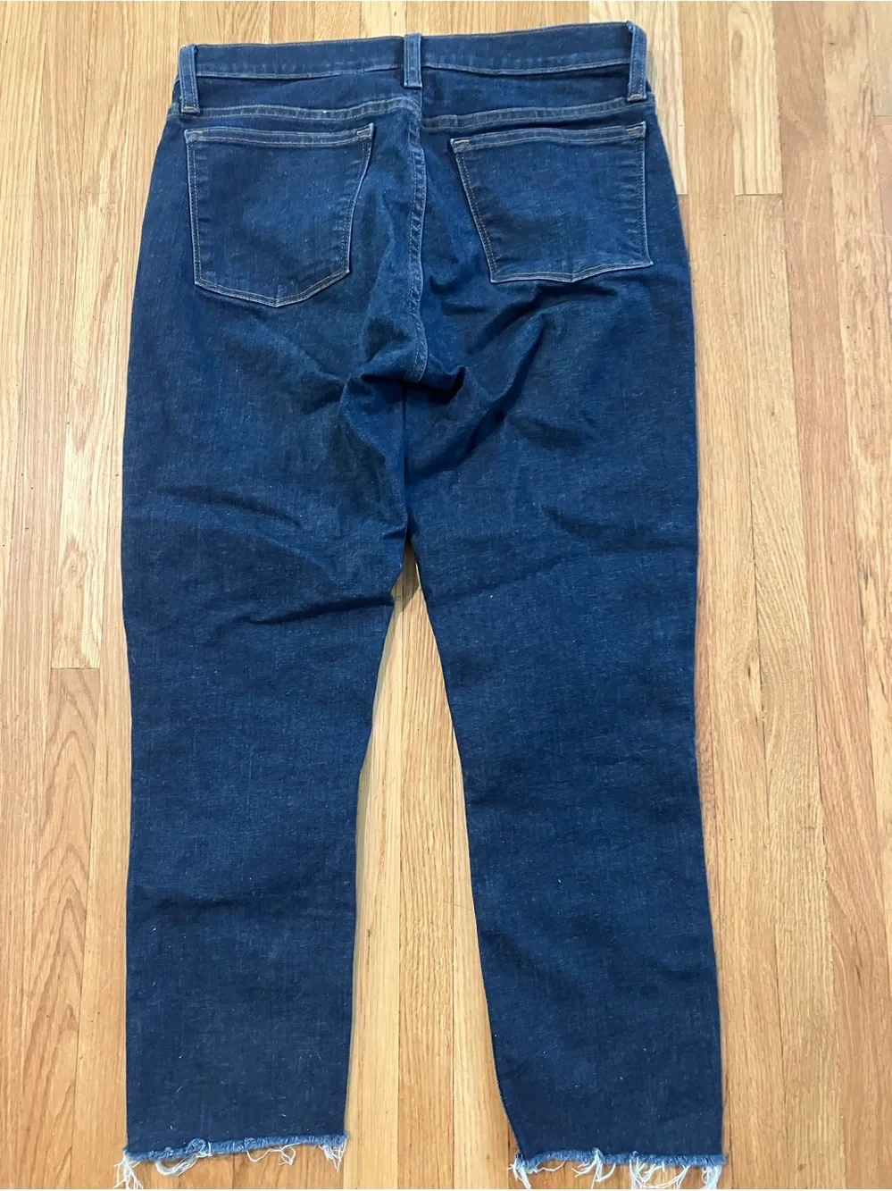J. Crew Women's Boyfriend Jeans in Dark Indigo Blue